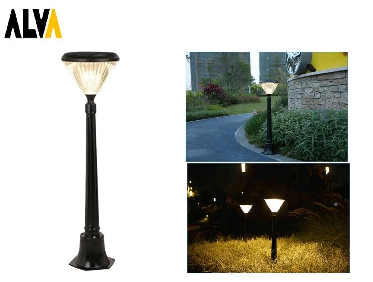 All in One 750mm Height Solar LED Bollard for Sidewalk or Driver Way IP65 Outdoor